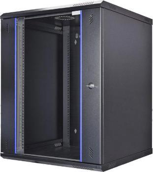 Actual product image Wirewin Wall cabinet 600X600X4U Pro 2nd Gen 19 / 4U / Black (4 RU, 19 inch rack)