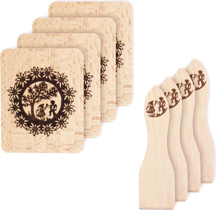 Actual product image Trendform Raclette Coaster/Scraper SWISS TRADITION