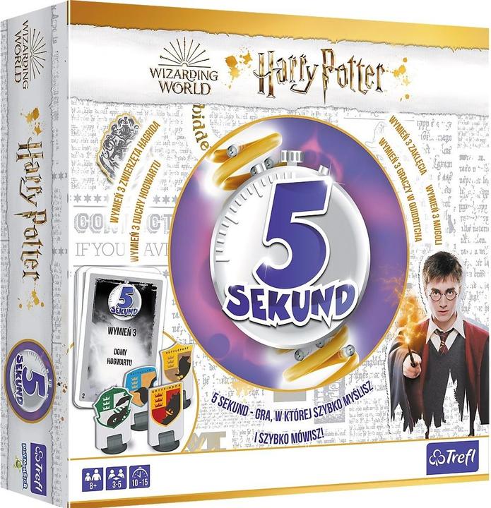 Actual product image Trefl PROMO 5 seconds Harry Potter game 02242 Clubs