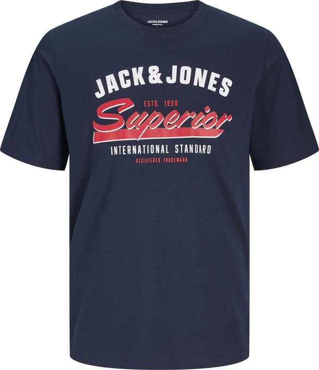 Jack & Jones Jjelogo Tee Ss O-Neck 2 Col Ss25 Sn