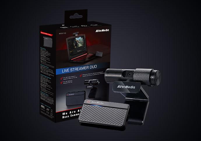 Productafbeelding AVerMedia Live Streamer DUO Streaming Kit (2.10 Mpx)