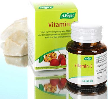 Actual product image A. Vogel Vitamin C (40 Piece, Pills, 110 g)