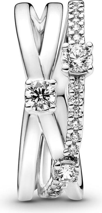 Produktbild Pandora Funkelnder Dreifach Ring (58, 925 Silber)