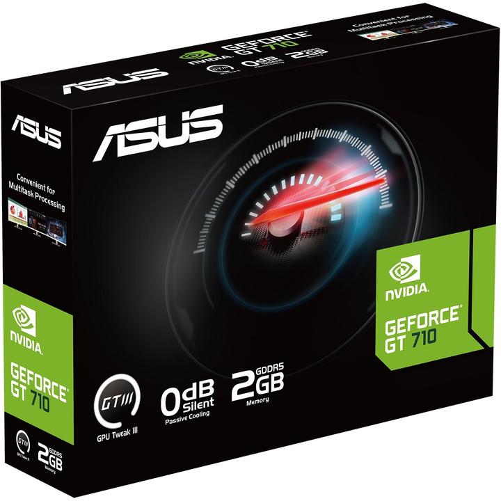 Actual product image ASUS GeForce GT 710 EVO Low-Profile (2 GB)