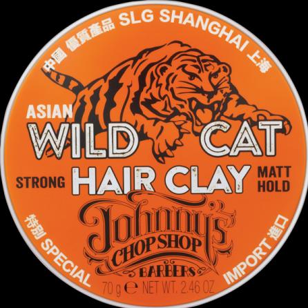 Johnny's Chop Shop Wild Cat Hair Clay (Haarwachs, 70 ml)