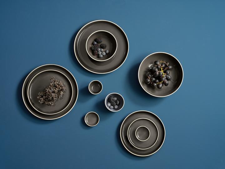 Image du produit ASA Selection semana Platte oval caviar 28,5x16x2,2cm