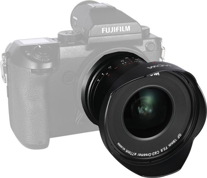 Immagine prodotto Venus Optic Lunghezza focale fissa 19mm F/2.8 Zero-D GFX - Fujifilm G-mount (Fujifilm G, Formato medio)