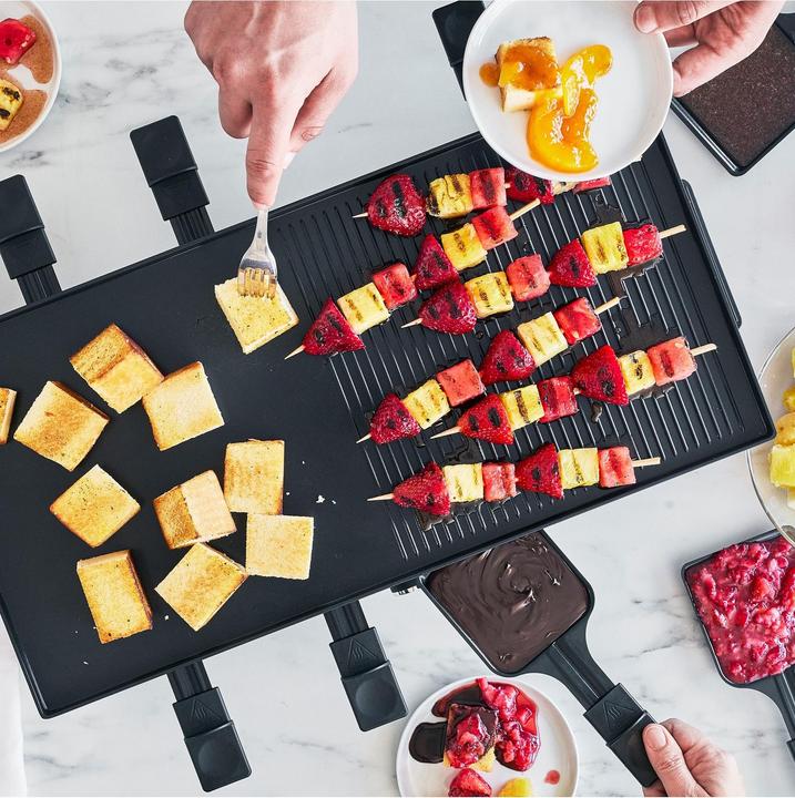Immagine prodotto Greenpan Bistrò - Gourmet grill - gourmet & pannekoekjes - afneembare en omdraaibare plaat - 8 persone -PFAS-