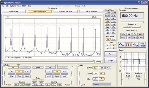 Immagine prodotto Velleman PCSGU250 PC Measurement Lab, USB (Oscilloscopio)