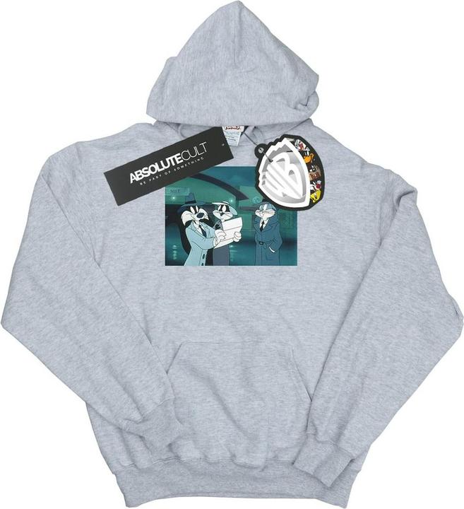Image du produit Looney Tunes - Sweat à capuche BUGS BUNNY SYLVESTER LETTER - Homme (XXL)
