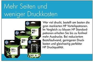 Actual product image HP 301 (M, Y, C)