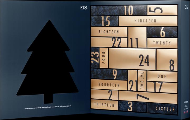 Actual product image Eis Deluxe advent calendar 2020