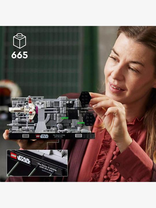 Image du produit LEGO Diorama Death Star Trench Run (75329, LEGO Star Wars)