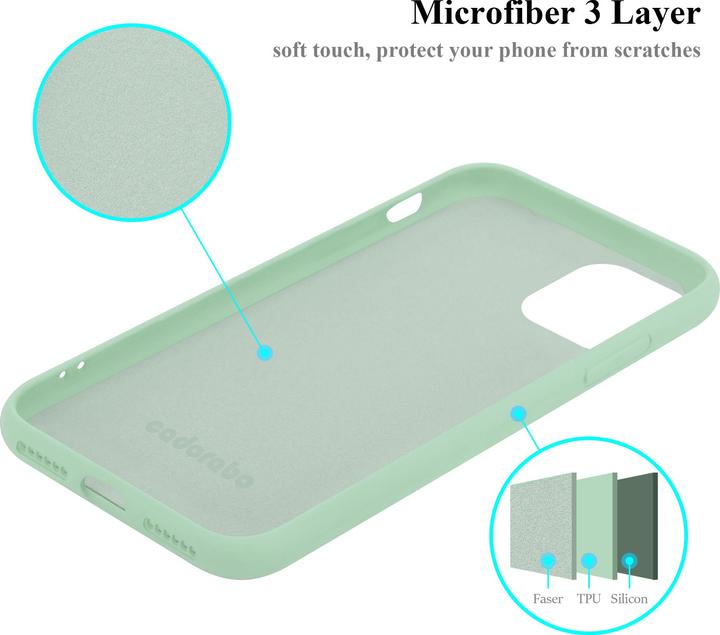 Immagine prodotto Cadorabo Copertura della cassa del silicone liquido TPU (Apple iPhone 11 Pro Max)