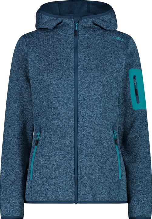 Image du produit CMP Campagnolo Women's Jacket Fix Hood Jacquard Knitted 3H19826 (36)