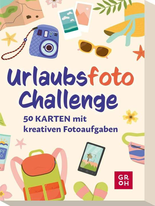 Produktbild Urlaubsfoto-Challenge (Deutsch, Kristin Funk, 2024)