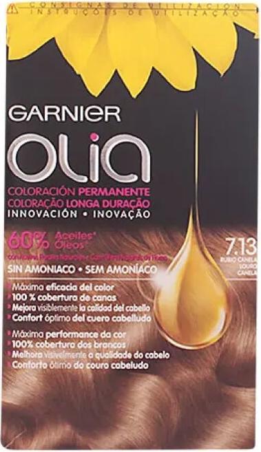 Produktbild Garnier OLIA Coloración Permanente #7,13 Rubio Canela 4 pz (7,13 Rubio Canela)