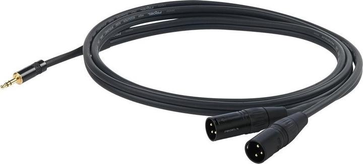Actual product image Proel 3.5mm-XLR (0.30 m, 3.5mm jack (AUX), XLR)
