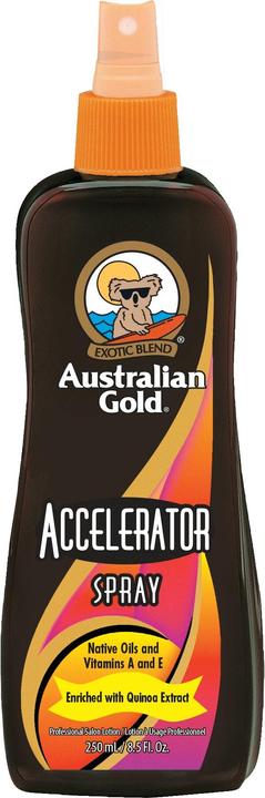 Produktbild Australian Gold Accelerator Spray Sonnenschutzspray Gesicht & Körper 250 ml Erwachsene (Sonnenspray, 250 ml)
