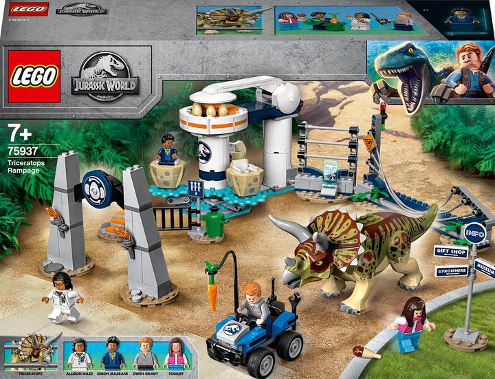 LEGO Les émeutes du Triceratops (75937, LEGO Jurassic World)