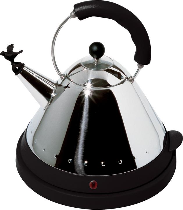 Produktbild Alessi Wasserkessel schwarz (1.50 l)