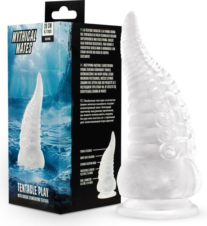 Actual product image Mythical Mates Tentacle Play Jelly Dildo