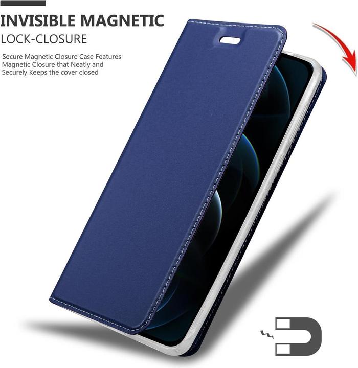 Actual product image Cadorabo Book Classy Style Cover (Apple iPhone 12, Realme 12 Pro+)