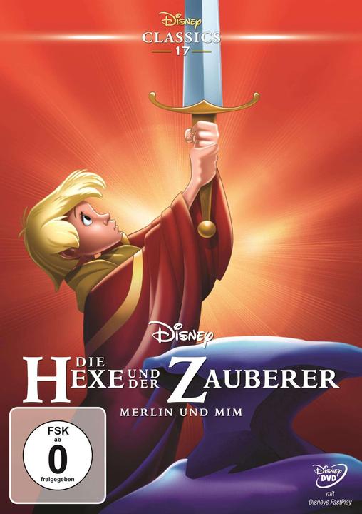 Disney Interactive Studios The Witch and the Wizard - Merlin and Mim (DVD, 1963, German)