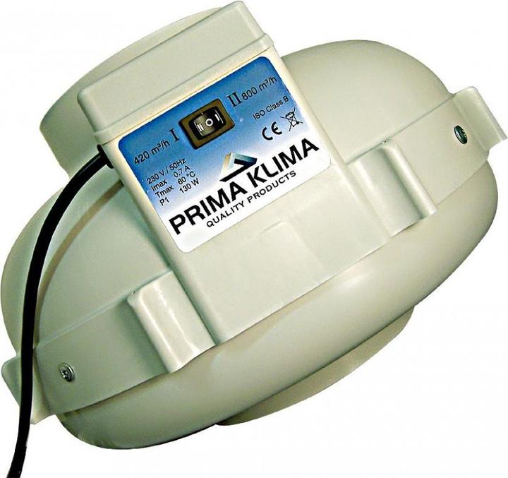 Prima Klima Rohr-Ventilator PK160 / 2-Stufen