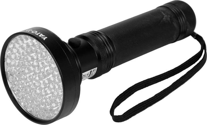 Actual product image Yato UV 100 LED torch + BRILLE (19.50 cm)