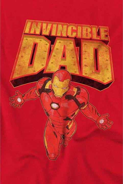 Produktbild Iron Man Invincible Dad TShirt Vatertag (L)