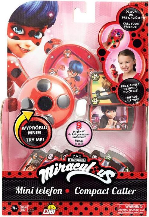 Actual product image Cobi Miraculous /39790/ Mini Telephone (German, French, Italian)