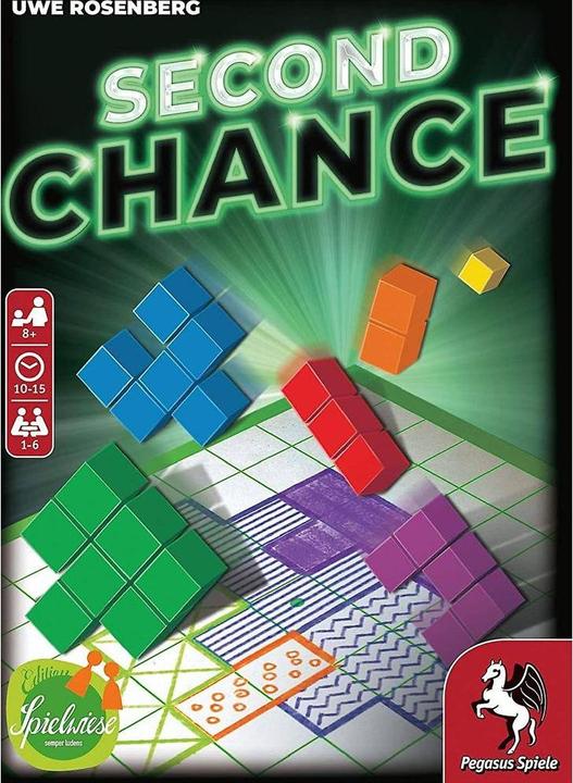 Actual product image Pegasus 18339G - Second Chance, 2. Edition (Edition Spielwiese), card game, 1-6 players (English)