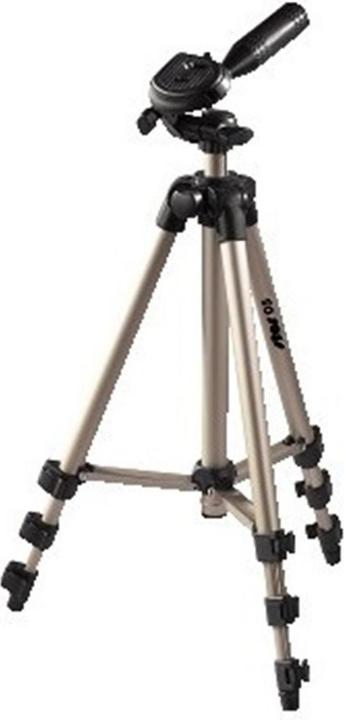 Hama Star 5, Aluminium, Tripod, inkl. 3-Wege Kopf (Metall)
