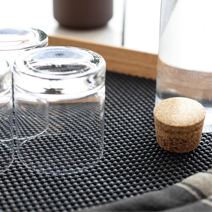Actual product image D-C-Fix Kitchen mat 50 x 150 cm, black (50 x 150 cm)
