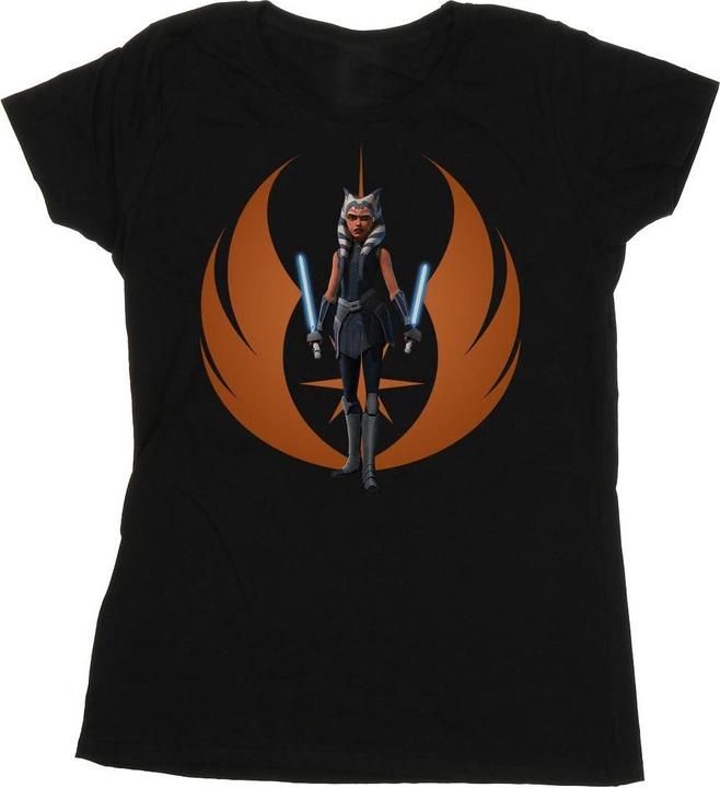 Immagine prodotto Star Wars Clone Wars Ahsoka Rebel Pose Maglietta Donna (S)