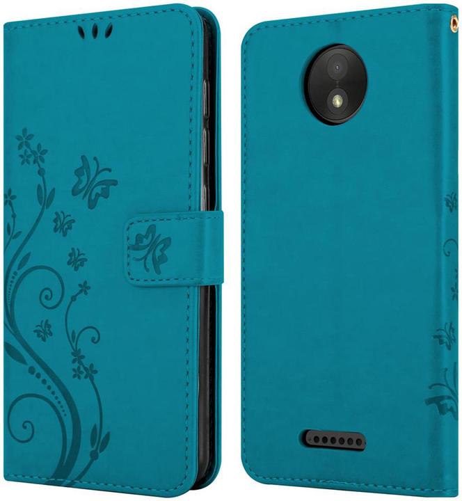 Productafbeelding Cadorabo Bloemen Boekomslag (Motorola Moto C)