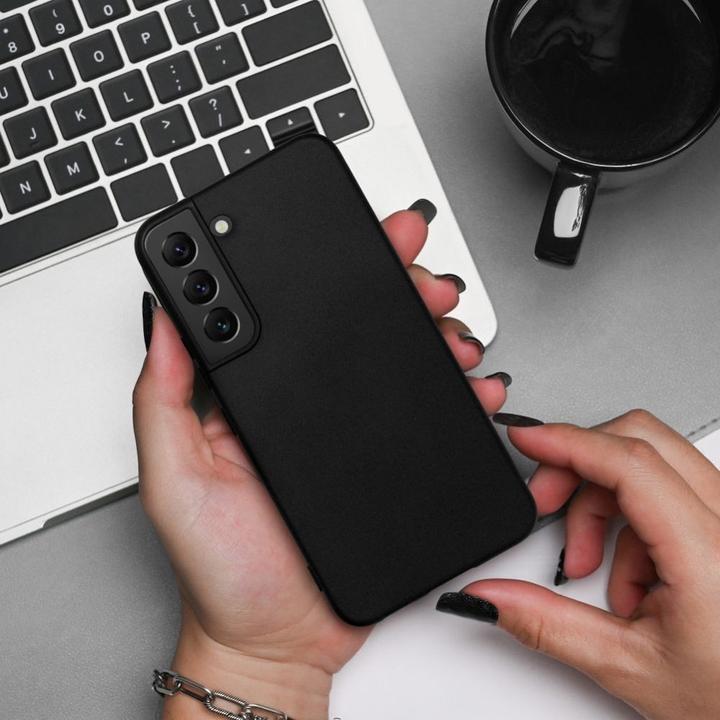 Produktbild OEM Back panel cover SILICONE case for SAMSUNG S24 Plus black (Samsung Galaxy S24+)