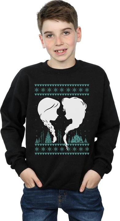 Immagine prodotto Disney Frozen Christmas Sisters Felpa Ragazzi (140, 146)