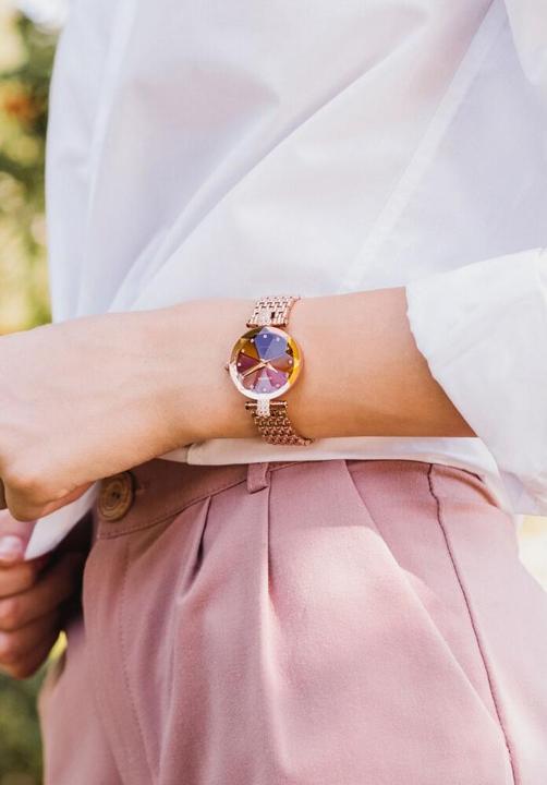 Immagine prodotto Jowissa J5.714.M Orologio da donna con strass sfaccettato 29 mm 5ATM (Fatto in Svizzera, 29 mm)