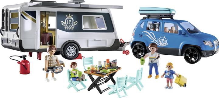 Actual product image Playmobil 71423 Caravan with car (71423, Playmobil Family Fun)