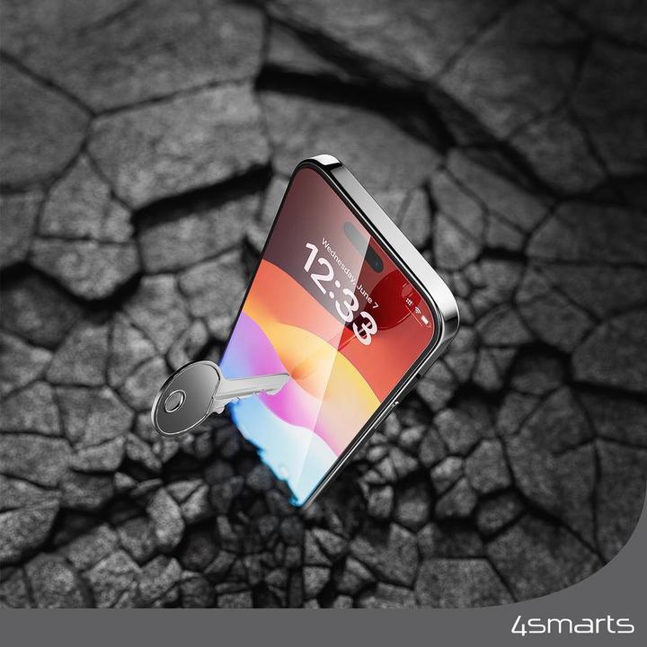 Produktbild 4smarts Second Glass (1 Stück, Apple iPhone 15 Pro)