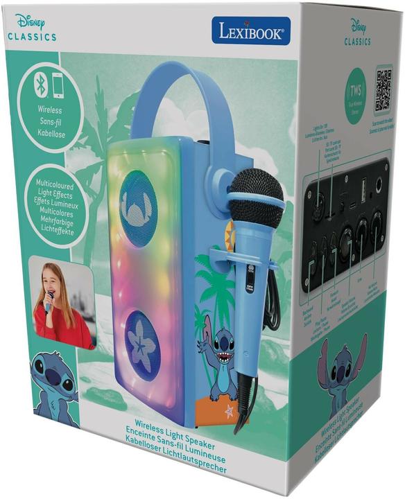 Immagine prodotto Lexibook Altoparlante Bluetooth Luminous Stitch con microfono