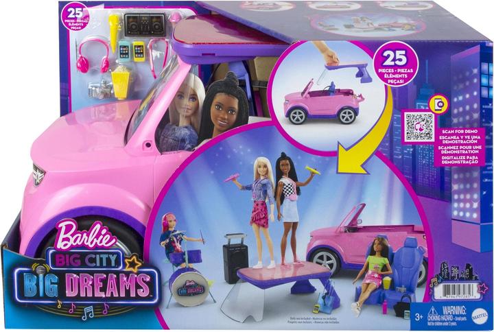 Actual product image Barbie Big City Big Dreams SUV