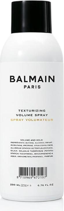 Balmain Texturizing Volume Spray, Alle Haare, 200 ml, Texturierung, Volumengebend, Butane, Alcohol D (200 ml)