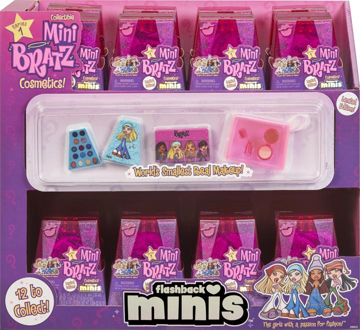 Produktbild MGA 039's Miniverse - Bratz Mini Cosmetics in PDQ Doll make-up & hair styling set