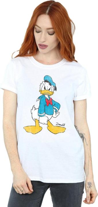 Immagine prodotto Disney Maglietta Boyfriend in cotone di Paperino arrabbiato (XXL)