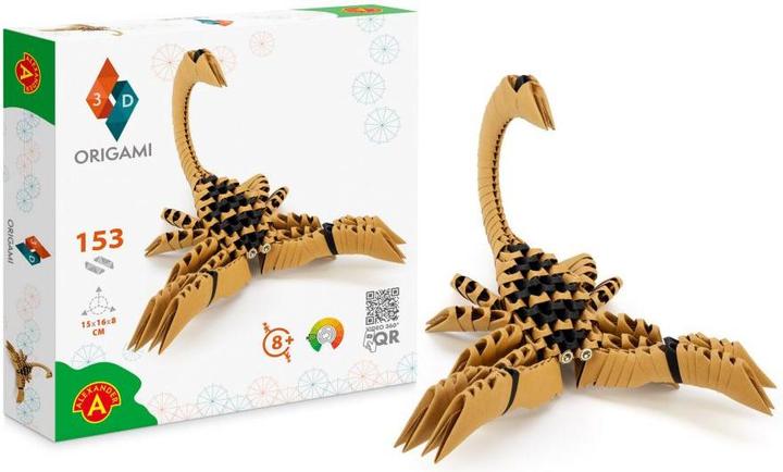 Image du produit Selecta Spielzeug ORIGAMI 3D - Scorpion, 153p.