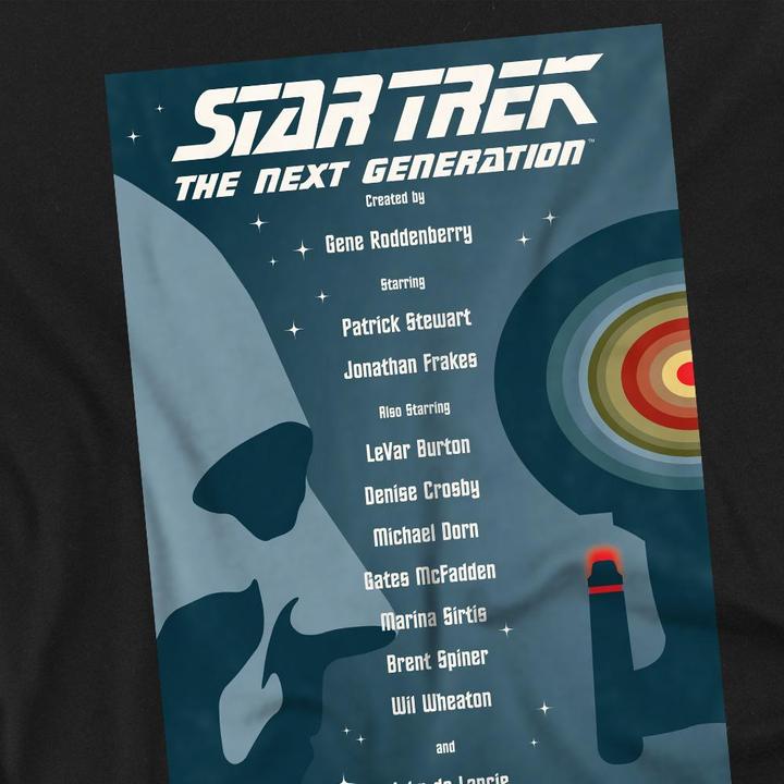 Actual product image Mens The Next Generation Season 1 Episode 1 T-Shirt (3XL)