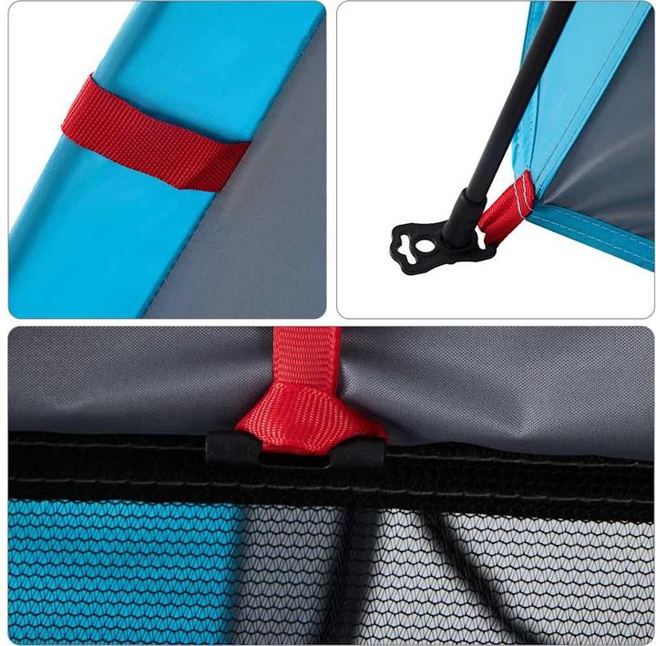 Actual product image VidaXL Konchaka (Dome tent, 4.80 kg, 4 persons)